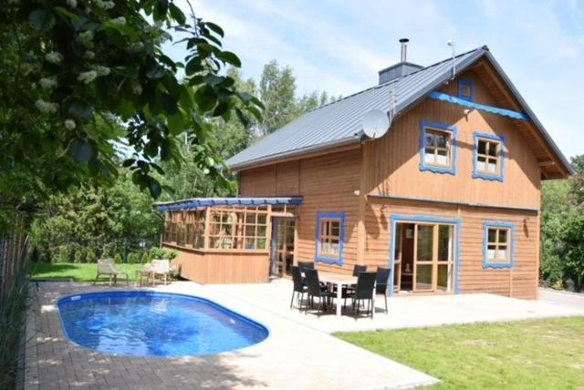 Przystanek Jeziorna 49 Villa Perlino Kültér fotó